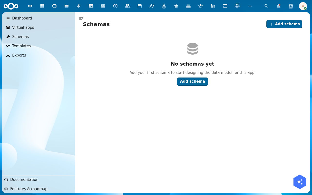 Schema designer overview